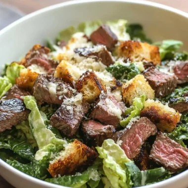 Perfect Steak Caesar Salad for Easy Weeknight Dinners 10 Steak Caesar Salad
