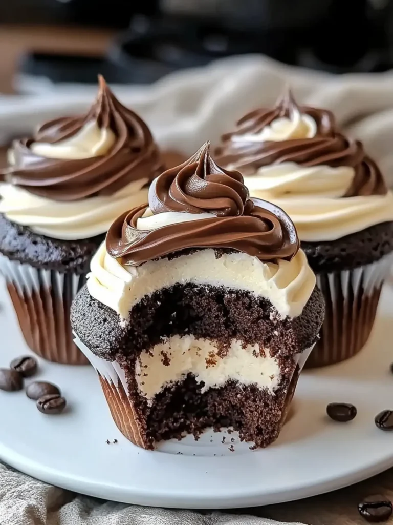 Heavenly Chocolate Coffee Cream Cupcakes Recipe You’ll Love 2 Chocolate Coffee Cream Cupcakes Recipe