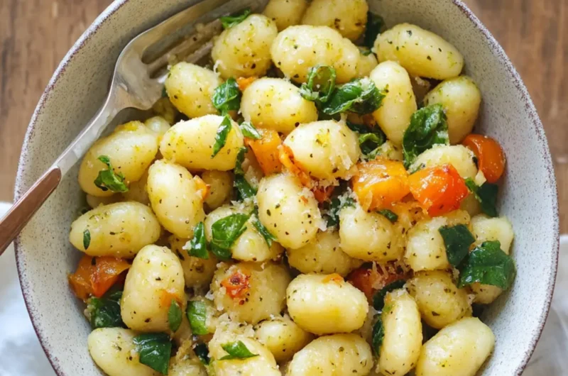 Summer Gnocchi with Basil Brown Butter Recipe