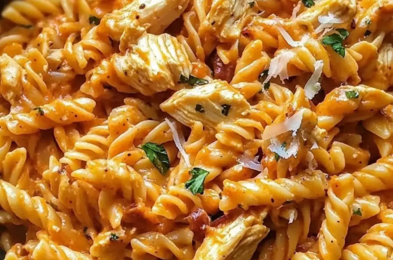One-Pot Bold BBQ Ranch Chicken Pasta
