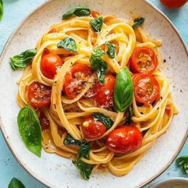 Tomato Basil Pasta