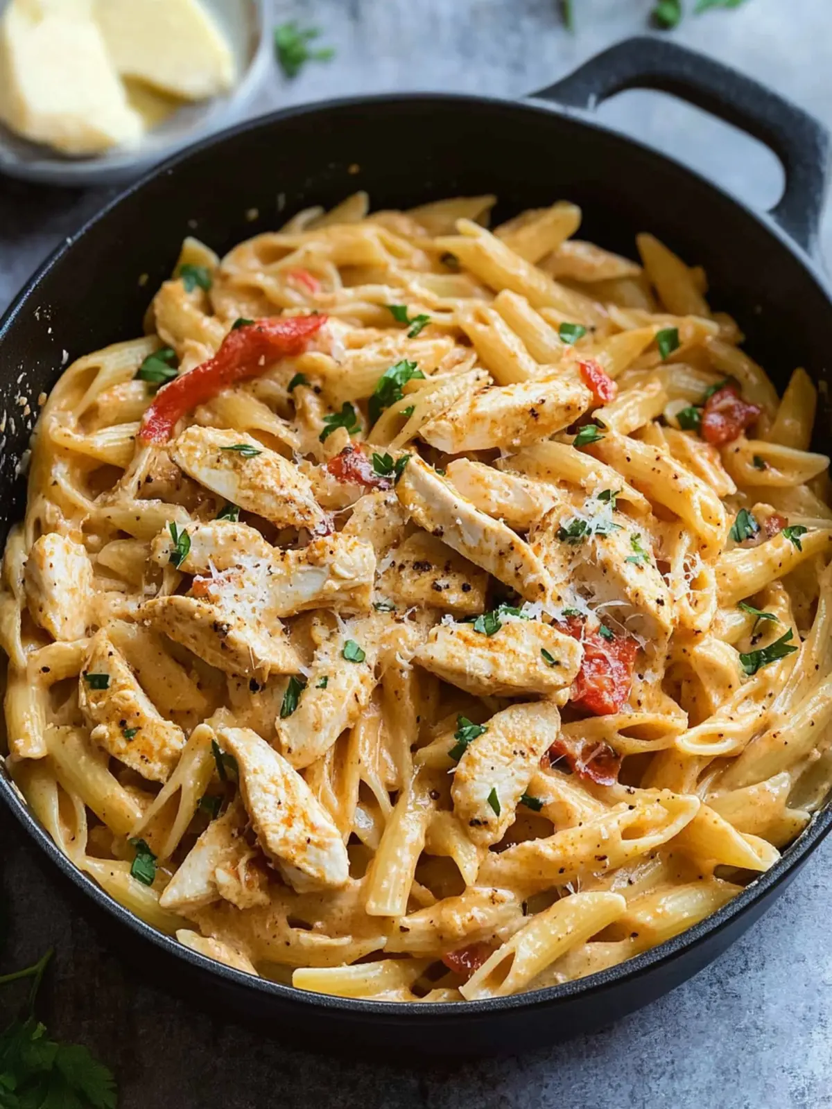Creamy Cajun Chicken Pasta