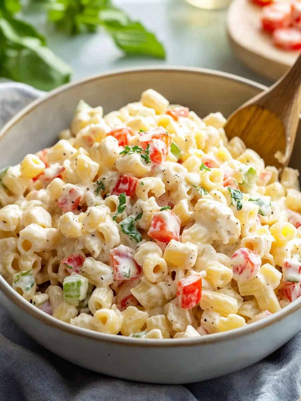 Creamy Ditalini Pasta Salad