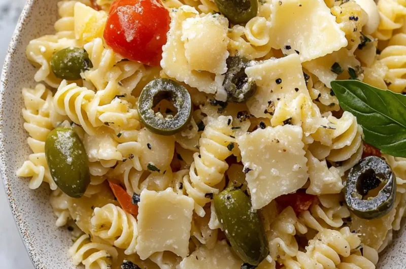 Dirty Martini Pasta Salad