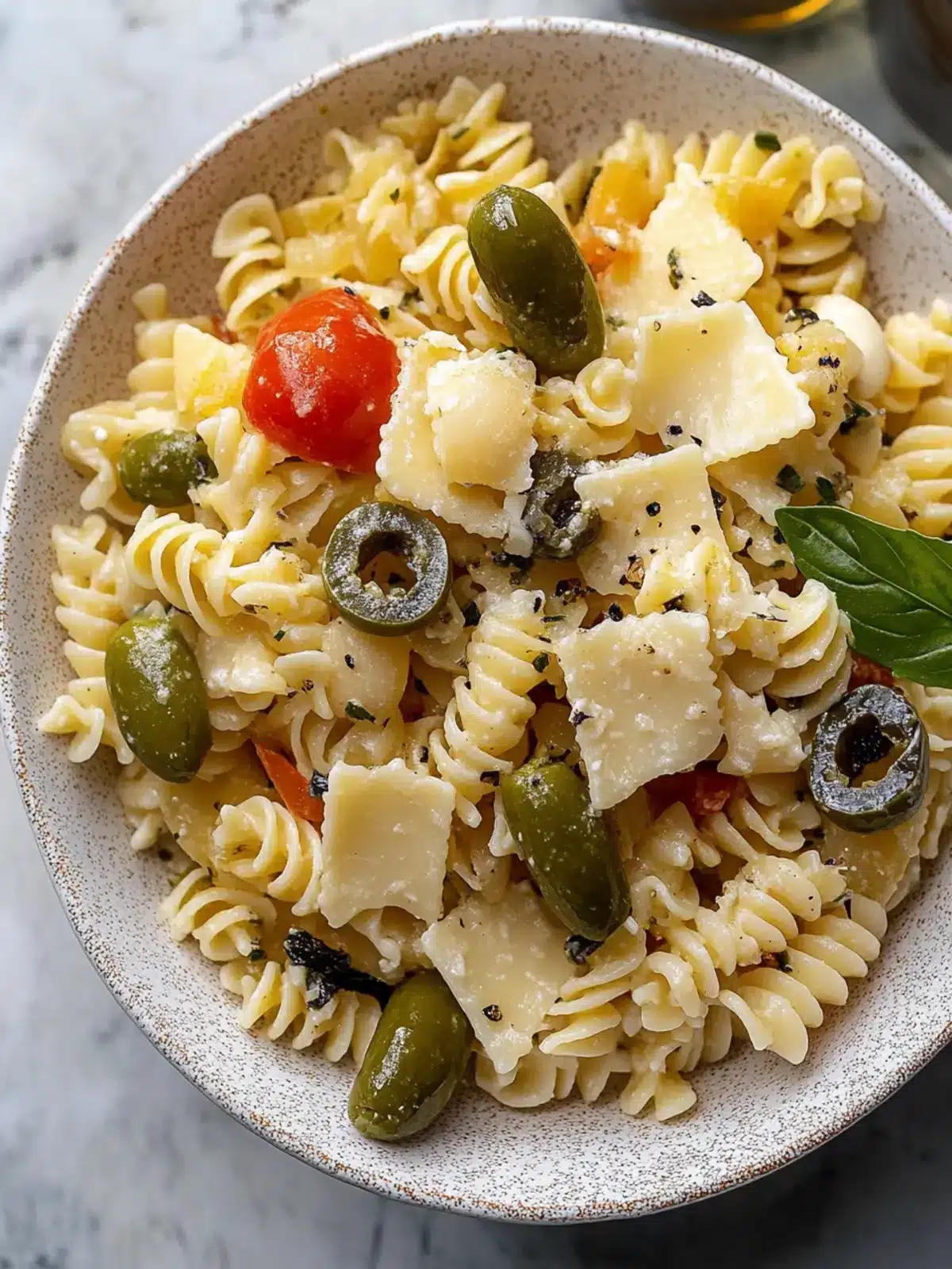 Dirty Martini Pasta Salad