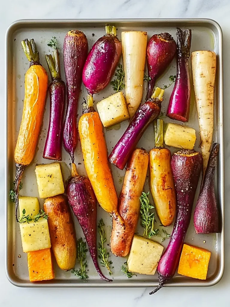 Savory Roasted Root Vegetables for Cozy Comfort Food 2 Roasted Root Vegetables