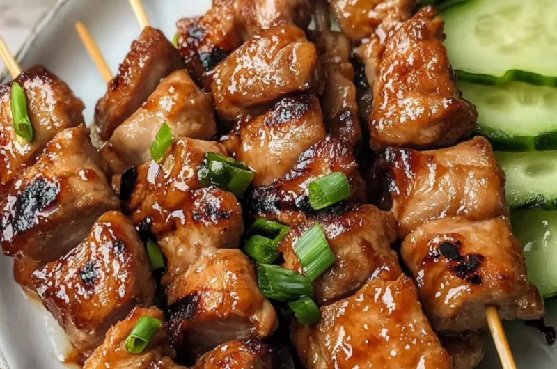 Asian Pork Skewers