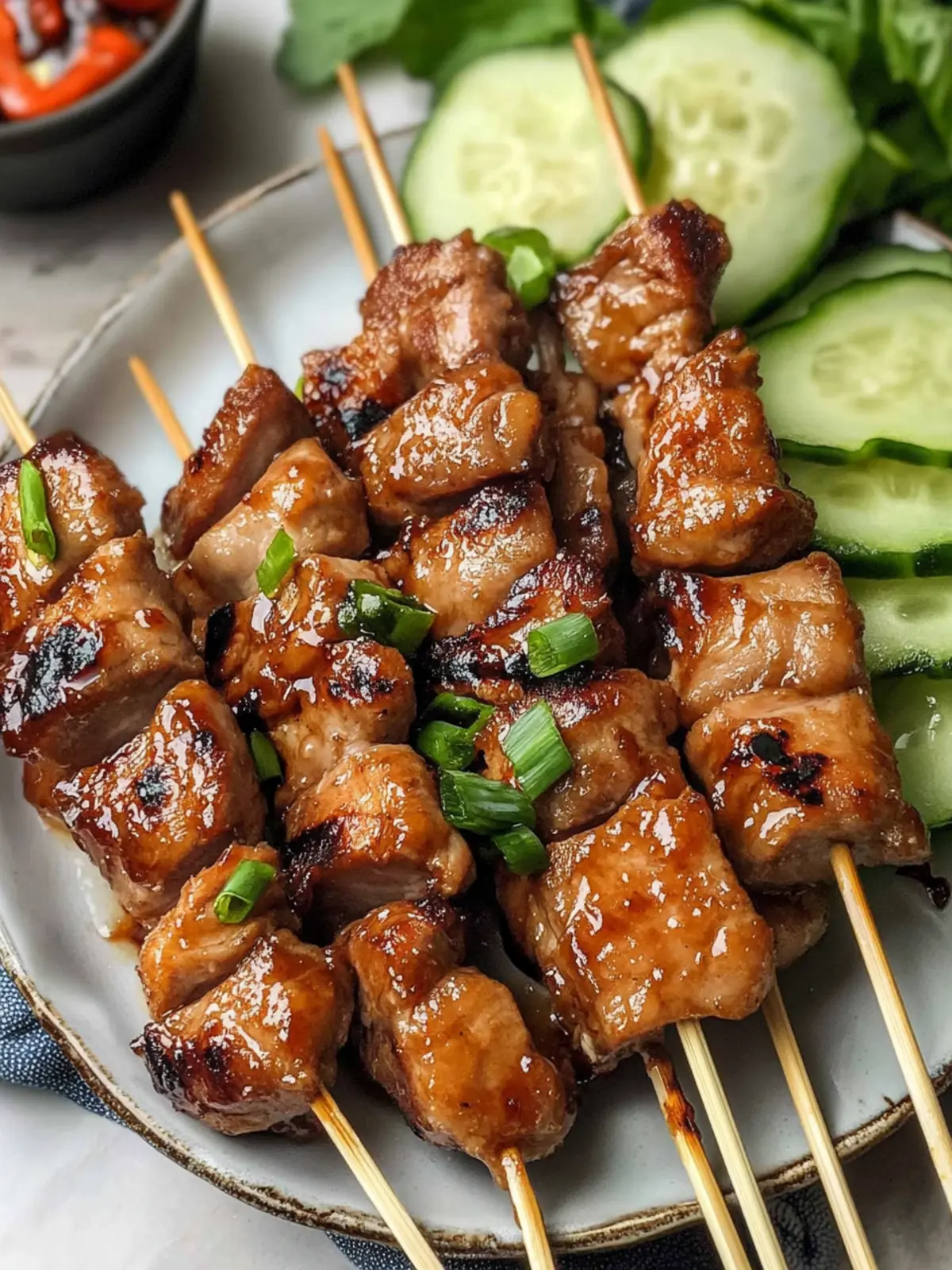Delicious Asian Pork Skewers You'll Want to Make Tonight! 5 Asian Pork Skewers