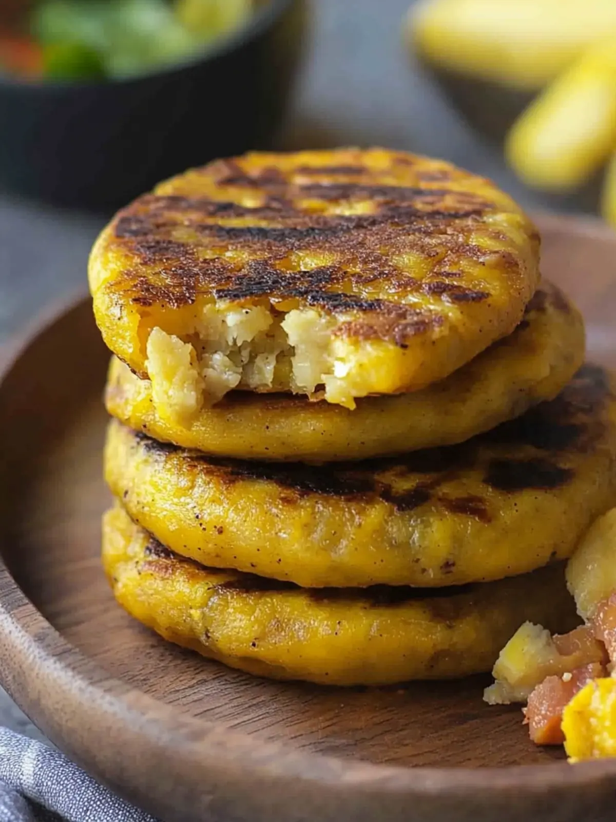 Plantain Arepas: Quick 4-Ingredient Delight for Breakfast 5 Plantain Arepas