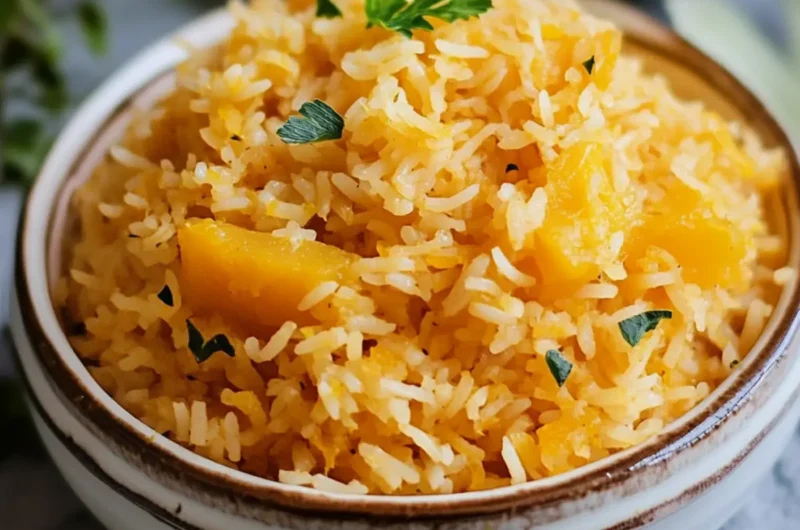 Jamaican Coconut Pumpkin Rice