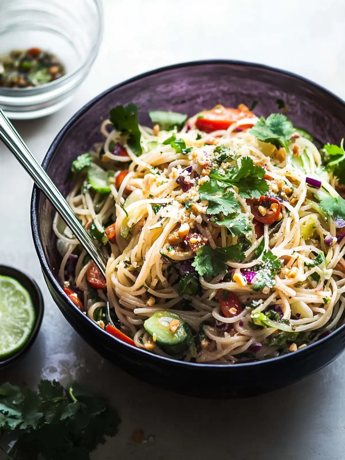 Thai Spaghetti Salad