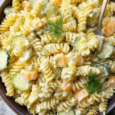 Creamy Dill Pickle Pasta Salad for Refreshing Summer Fun 10 Dill Pickle Pasta Salad