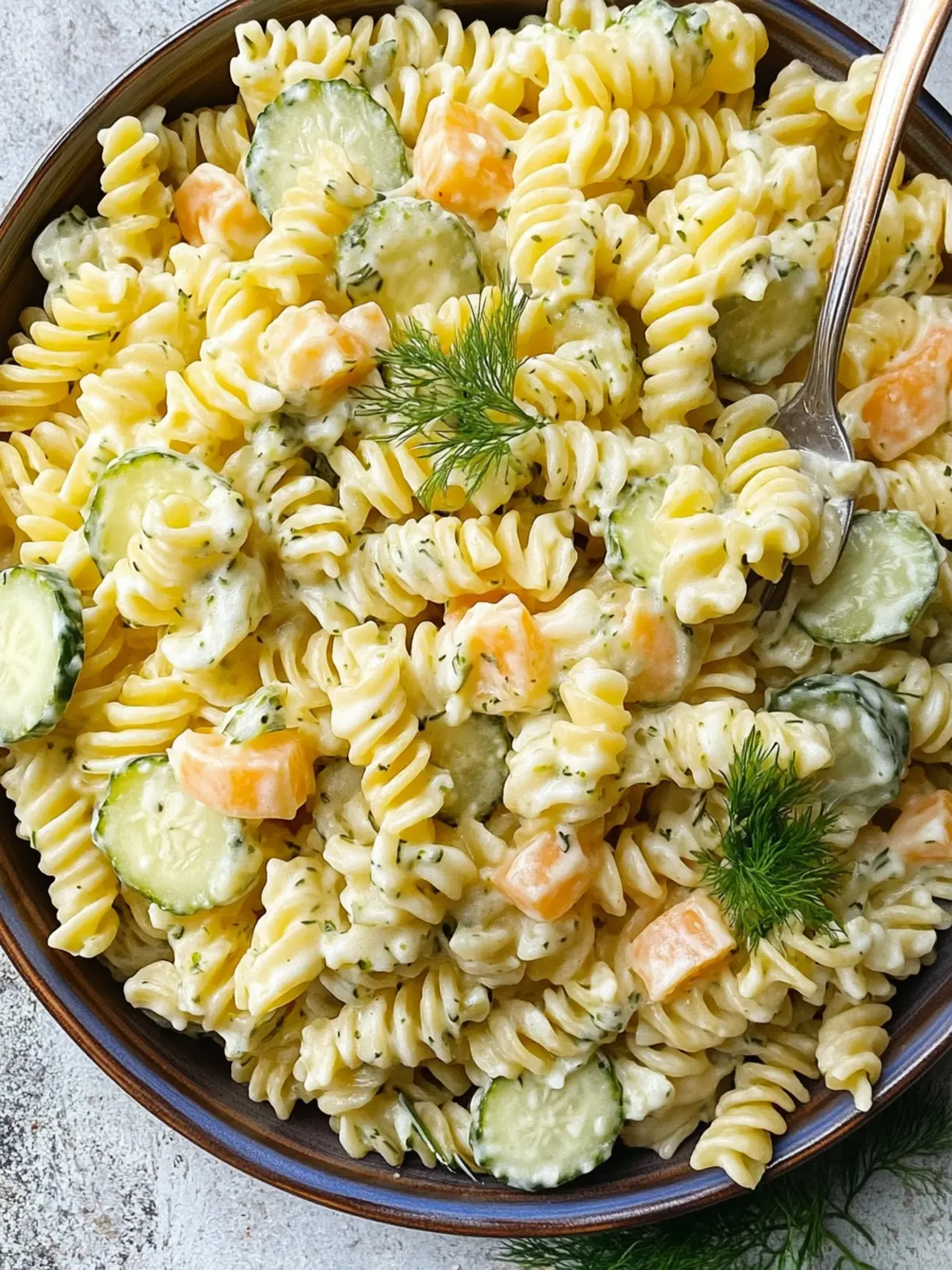 Creamy Dill Pickle Pasta Salad for Refreshing Summer Fun 5 Dill Pickle Pasta Salad