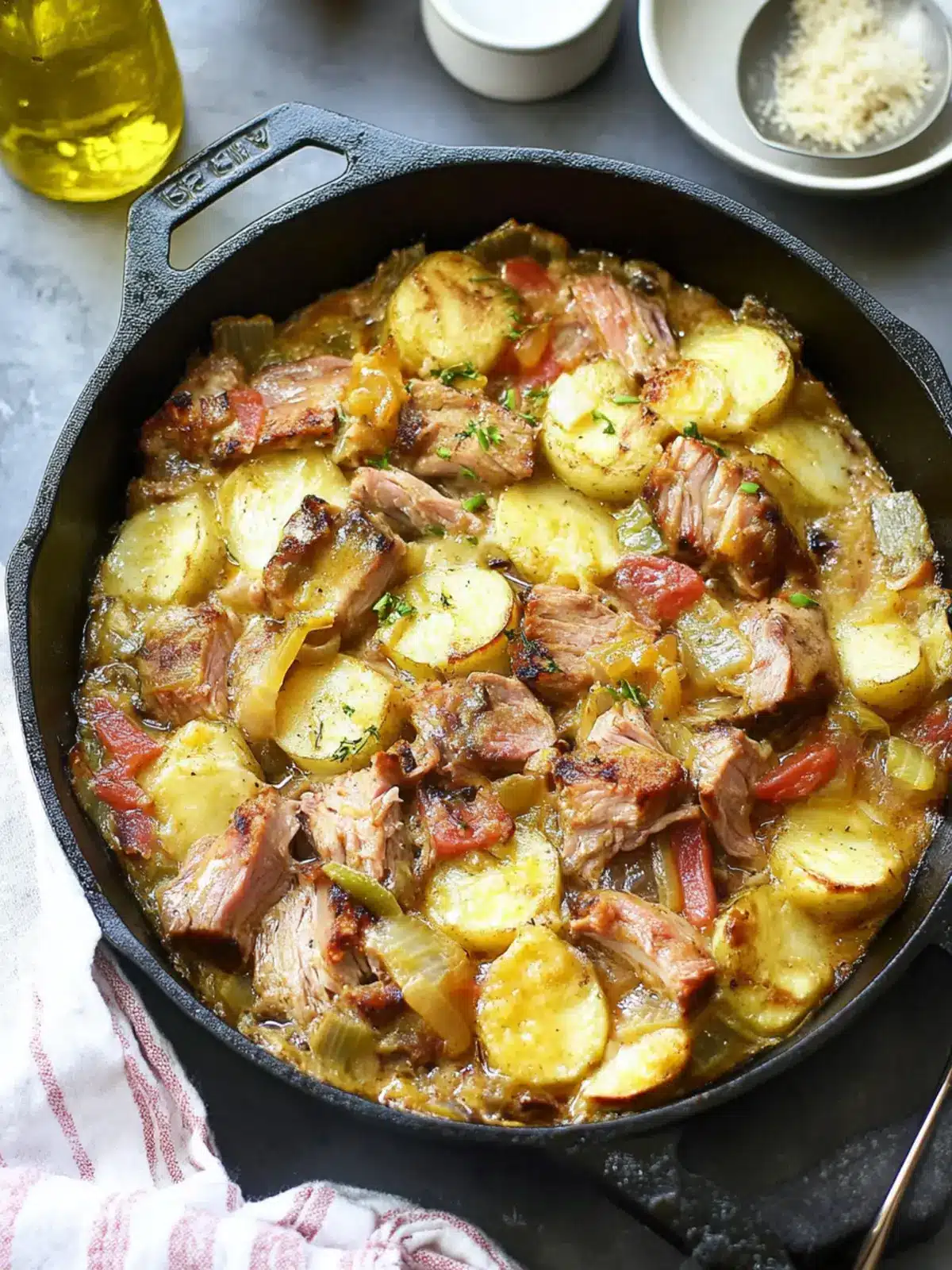 Savory Cast Iron Cuban Pork Casserole to Satisfy Cravings 2 Cast Iron Cuban Pork Casserole