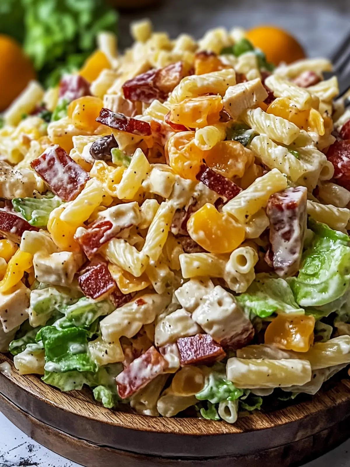 Club Sandwich Pasta Salad