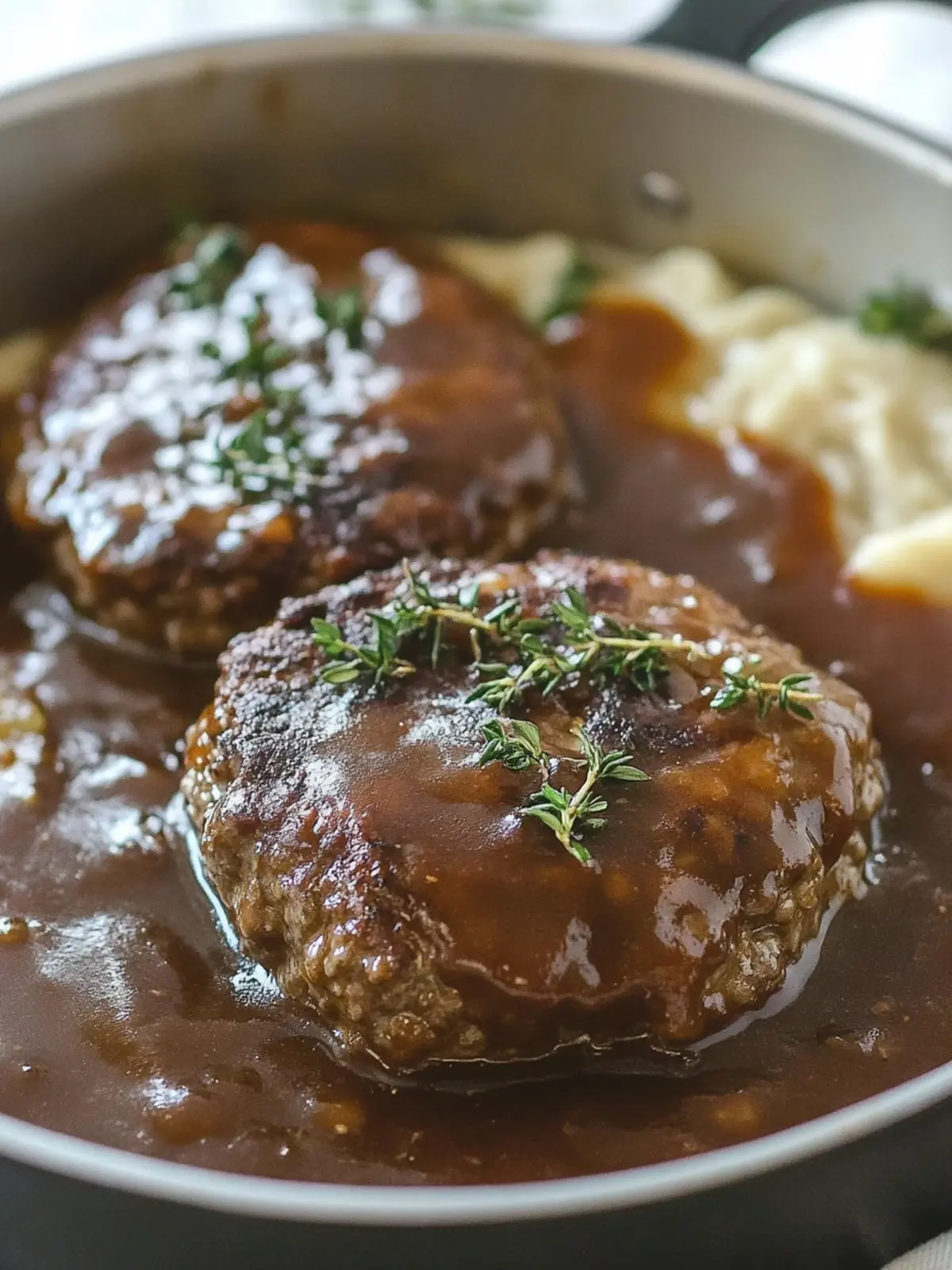 Savory Simple Salisbury Steak Perfect for Family Nights 3 Simple Salisbury Steak