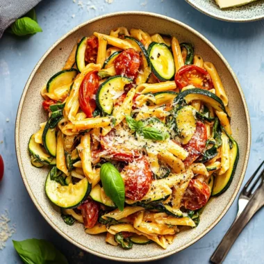Tomato Zucchini Pasta