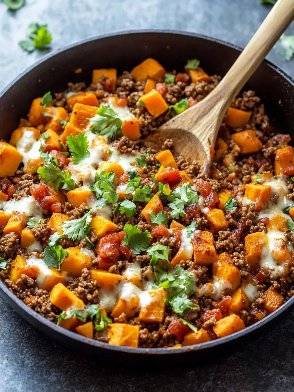 Savory Southwest Ground Beef and Sweet Potato Skillet Delight 4 Southwest Ground Beef and Sweet Potato Skillet