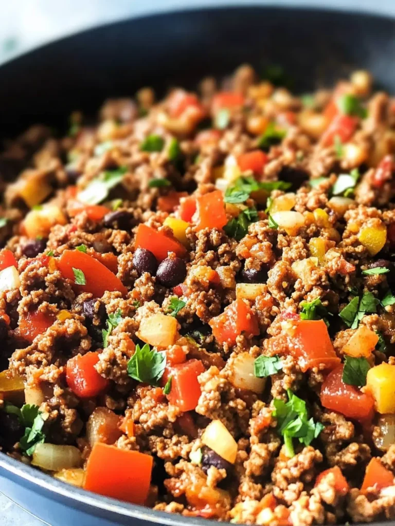 Deliciously Quick Ground Beef Dinner Skillet for Busy Nights 3 Ground Beef Dinner Skillet