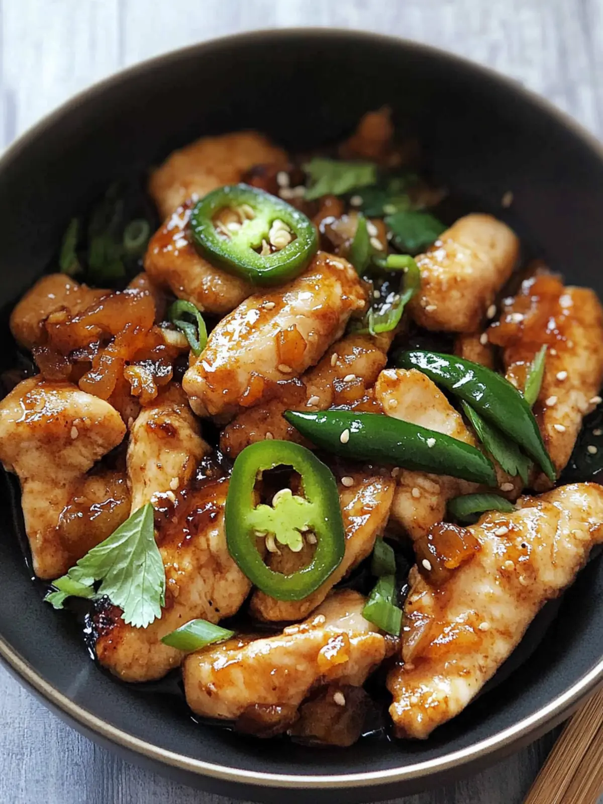 Sizzle Up Flavor with Asian Jalapeno Chicken Stir-Fry 2 Asian Jalapeno Chicken