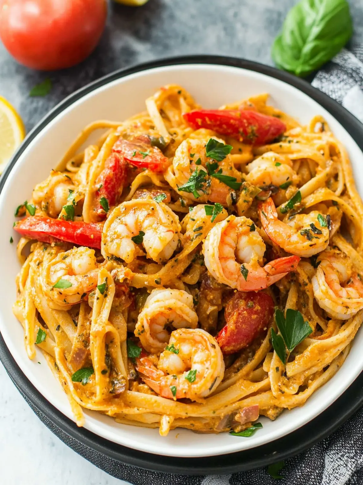 Jamaican Shrimp Rasta Pasta: A Spicy Comfort Food Adventure 2 Jamaican Shrimp Rasta Pasta