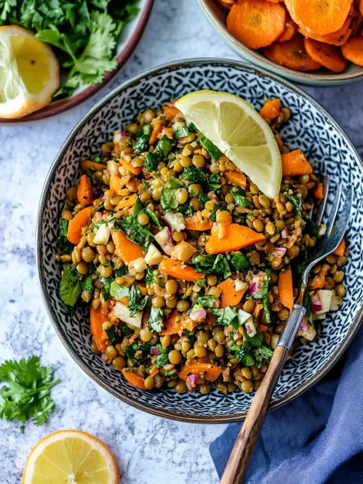 Zesty Moroccan Lentil Carrot Salad for Vibrant Meals 3 Moroccan Lentil Carrot Salad (Vegan)