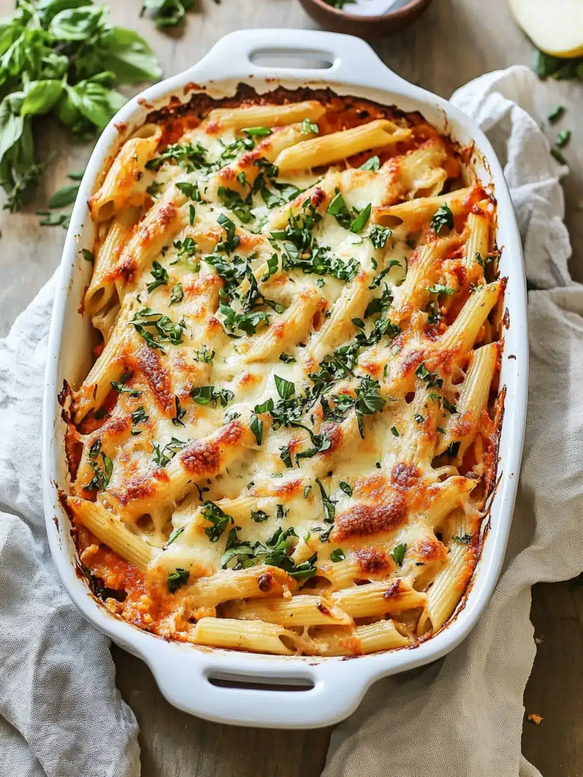 Cottage Cheese Pasta Bake