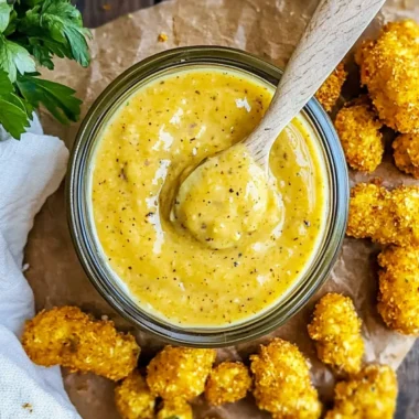 Sweet and Spicy Mardi Gras Mustard