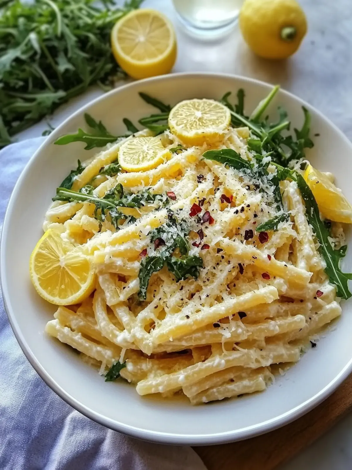 Stanley Tucci’s Creamy Lemon Ricotta Pasta with Arugula Bliss 3 Stanley Tucci’s Creamy Lemon Ricotta Pasta with Arugula