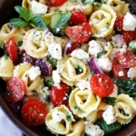 Zesty Greek Tortellini Salad for Fresh Flavor Lovers 13 Greek Tortellini Salad
