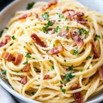 Easy Garlic Bacon Pasta