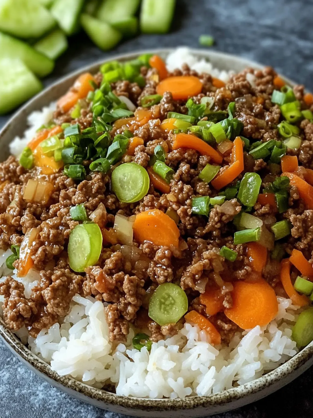 Quick and Tasty Ground Beef Teriyaki Rice Bowls Ready in 30 Minutes 5 Ground Beef Teriyaki Rice Bowls