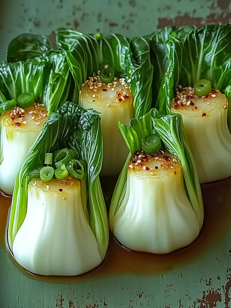 Spicy Bok Choy with Ginger Chili Sauce in Under 15 Minutes 3 Bok Choy with Ginger Chili Sauce