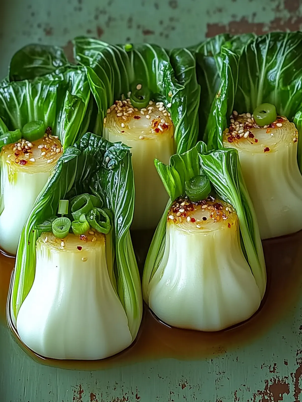 Spicy Bok Choy with Ginger Chili Sauce in Under 15 Minutes 3 Bok Choy with Ginger Chili Sauce
