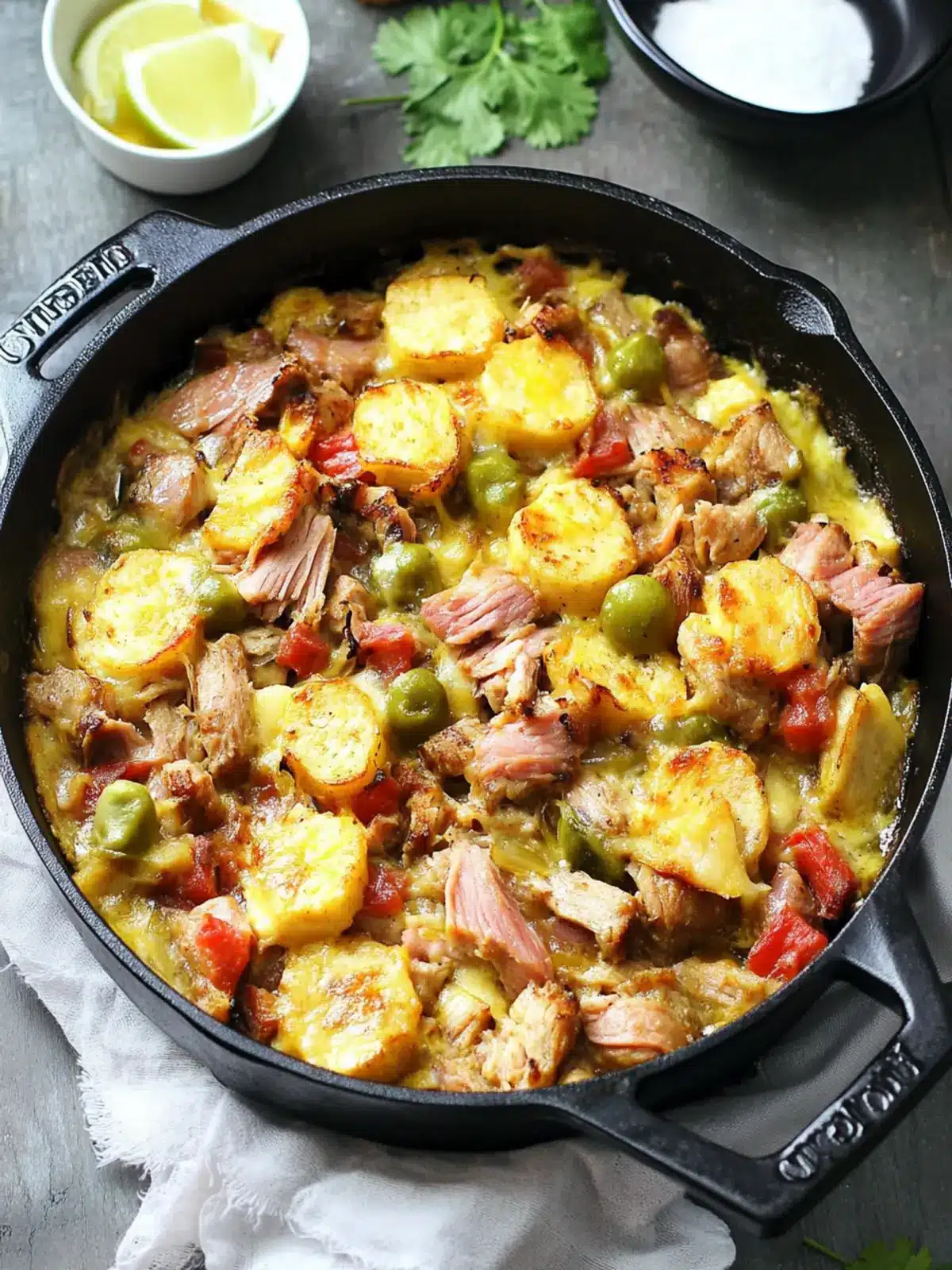Savory Cast Iron Cuban Pork Casserole to Satisfy Cravings 5 Cast Iron Cuban Pork Casserole