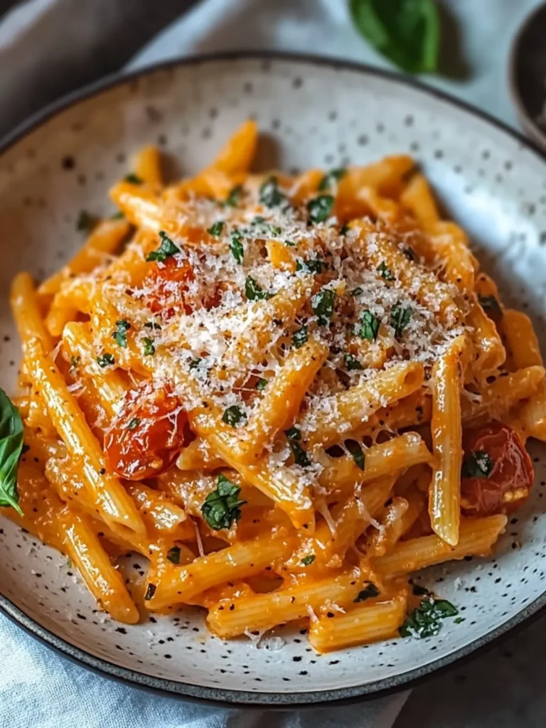Creamy Tomato Garlic Pasta: Quick Comfort in Every Bite 2 Tomato Garlic Pasta creamy