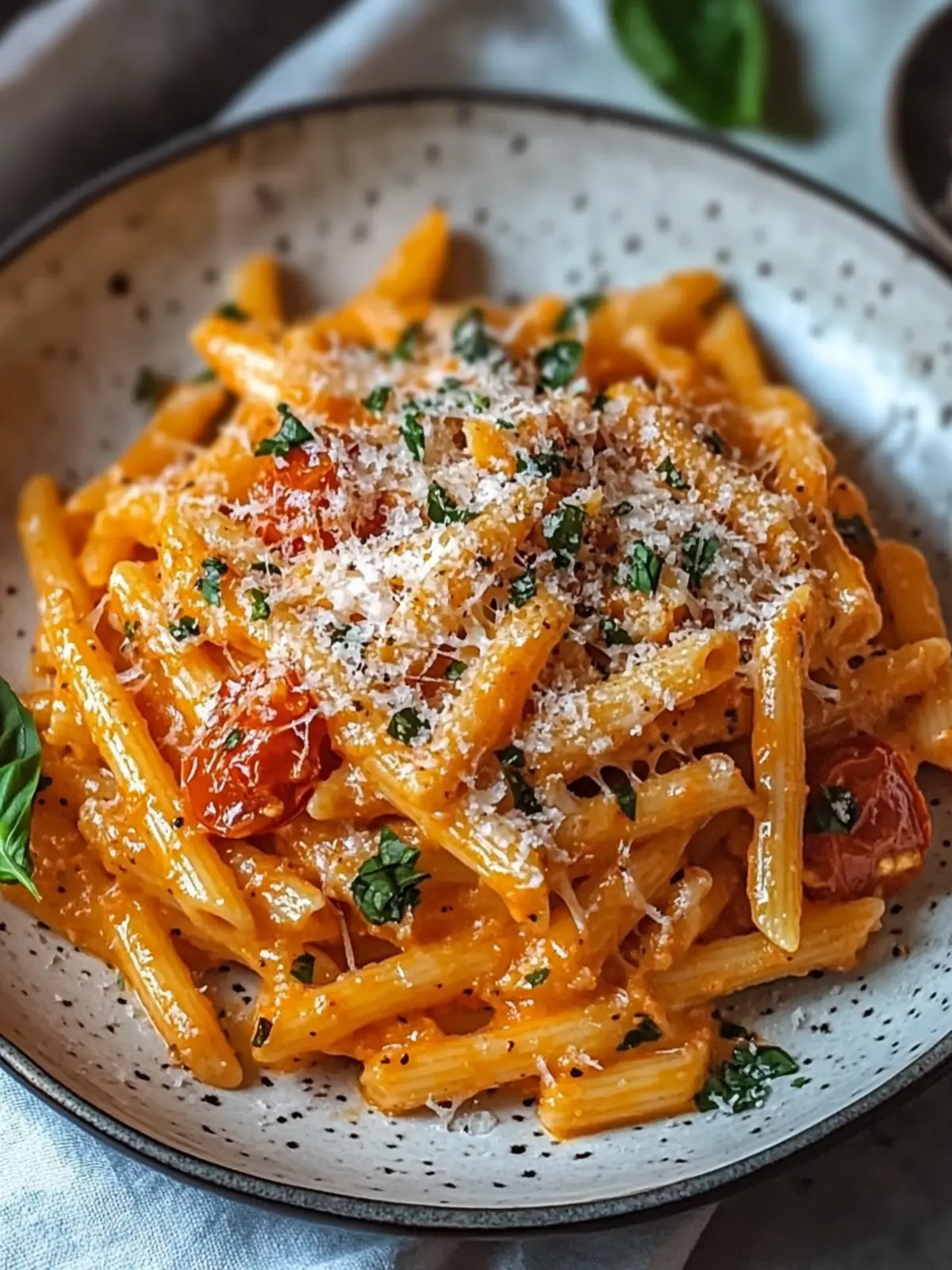 Creamy Tomato Garlic Pasta: Quick Comfort in Every Bite 2 Tomato Garlic Pasta creamy