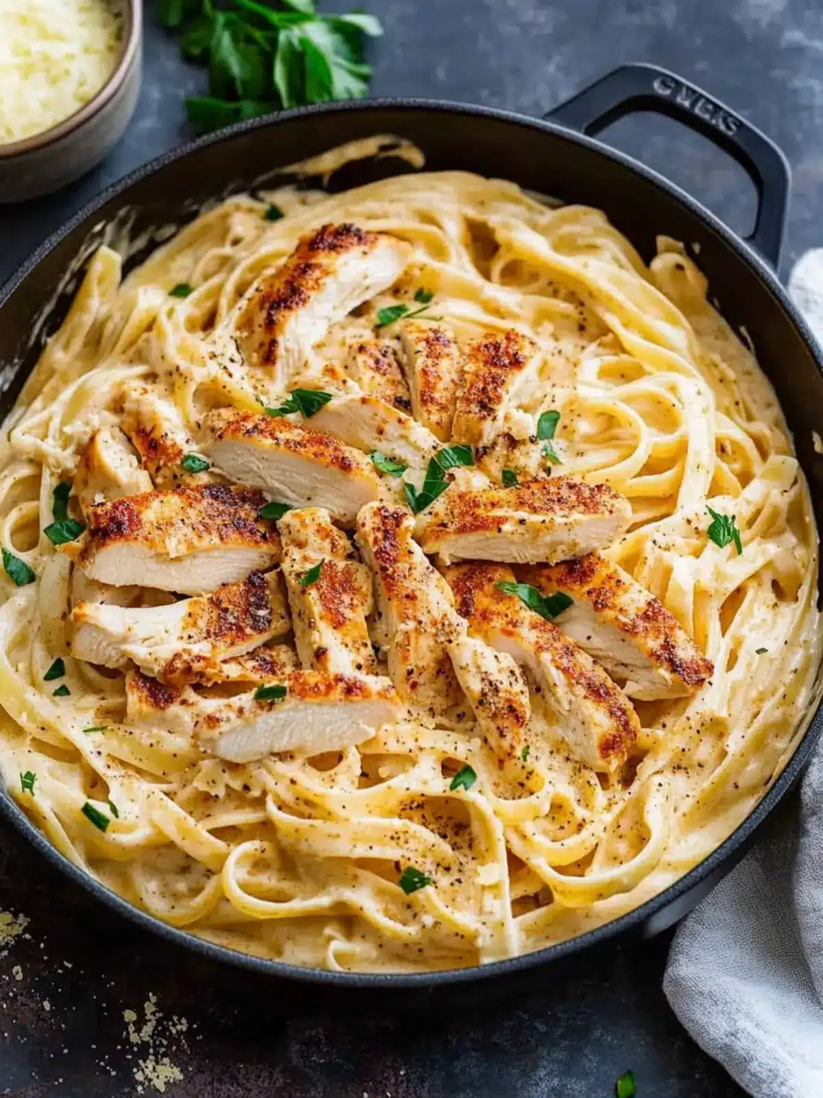 Creamy Cajun Chicken Pasta