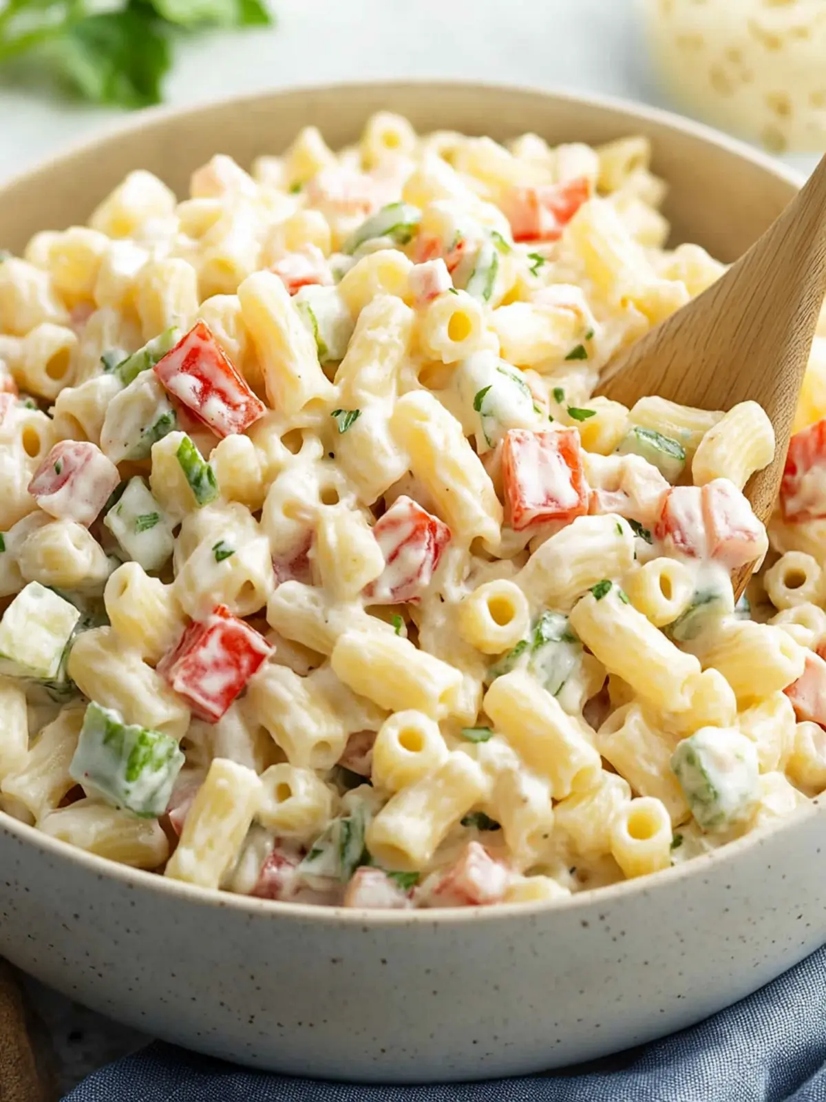 Creamy Ditalini Pasta Salad