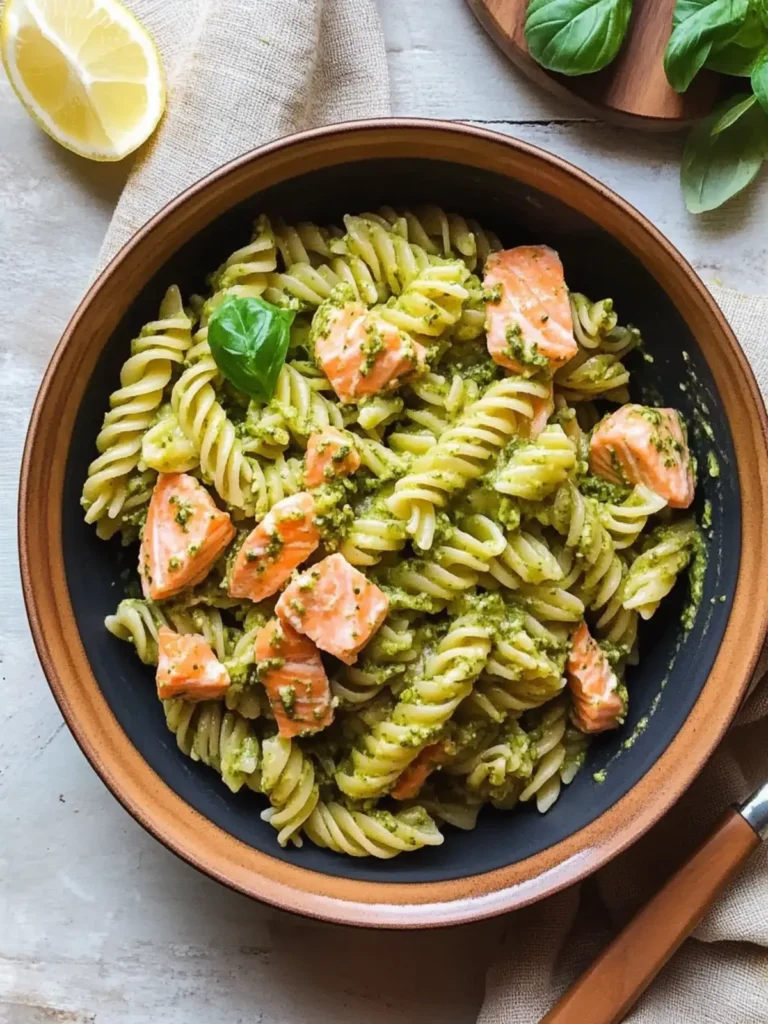 Savory Salmon Pesto Pasta: Your Quick, Healthy Weeknight Win 2 Salmon Pesto Pasta