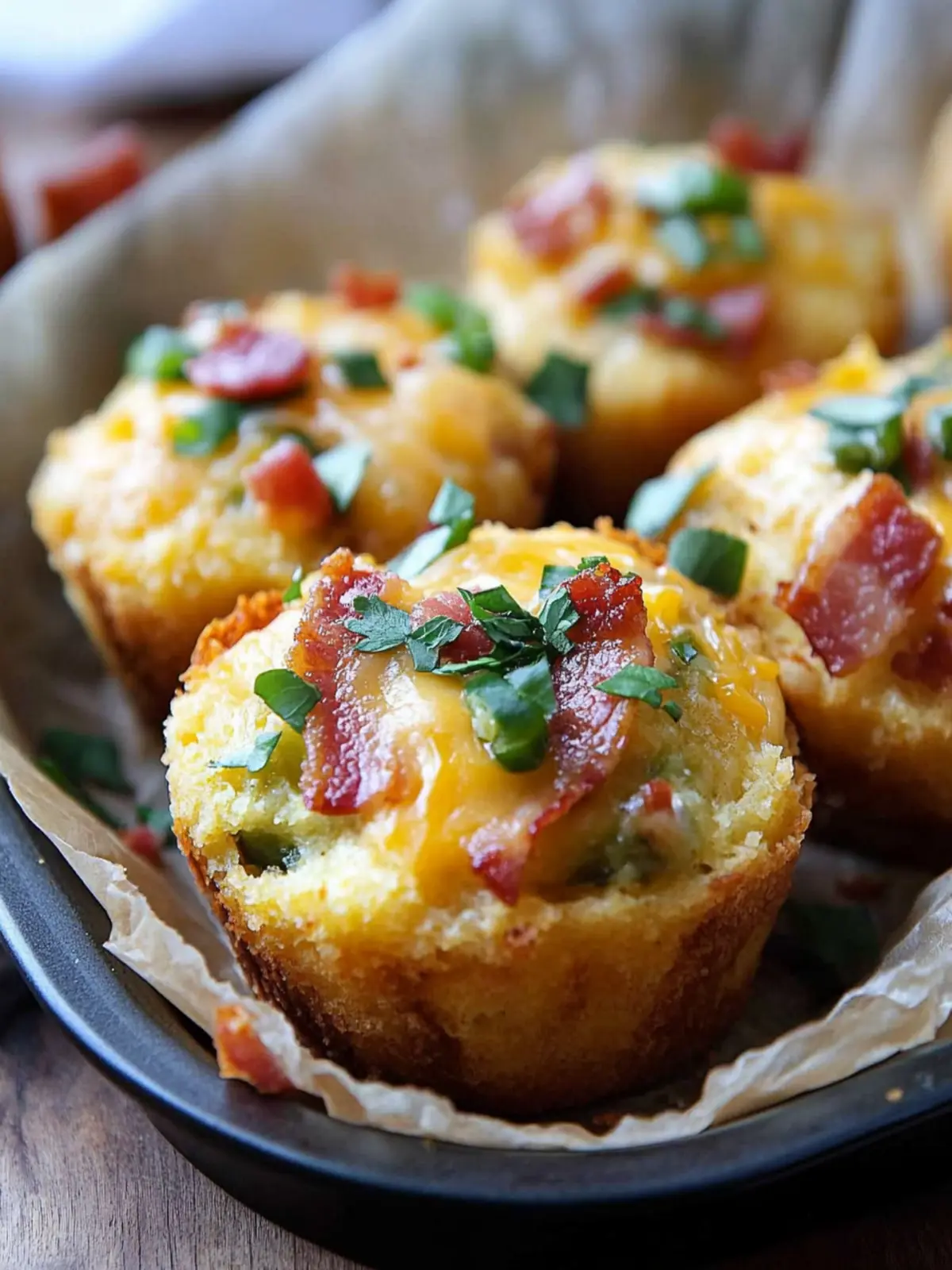Cornbread Tamale Bites with Jalapeno, Cheese and Bacon Delight 2 Cornbread Tamale Bites with Jalapeno, Cheese and Bacon