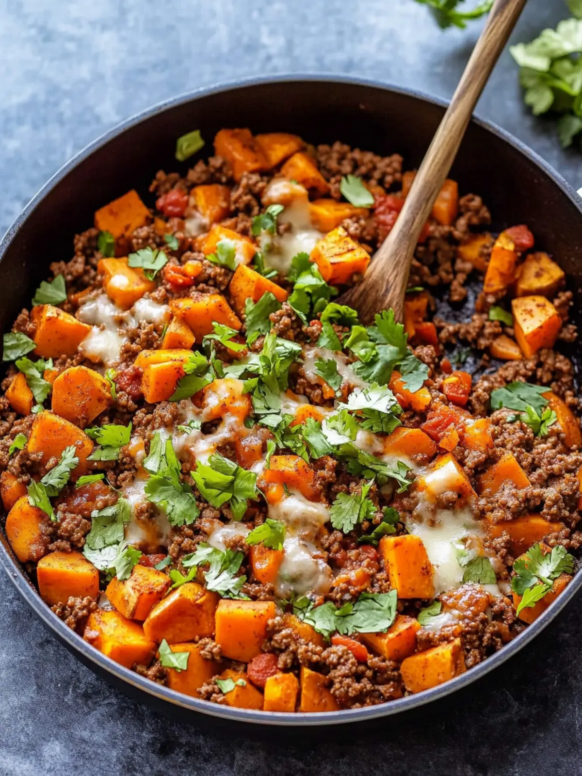 Savory Southwest Ground Beef and Sweet Potato Skillet Delight 5 Southwest Ground Beef and Sweet Potato Skillet
