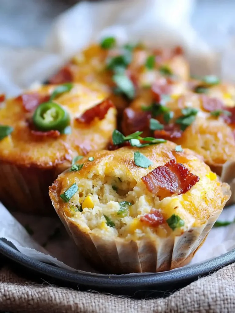 Cornbread Tamale Bites with Jalapeno, Cheese and Bacon Delight 3 Cornbread Tamale Bites with Jalapeno, Cheese and Bacon