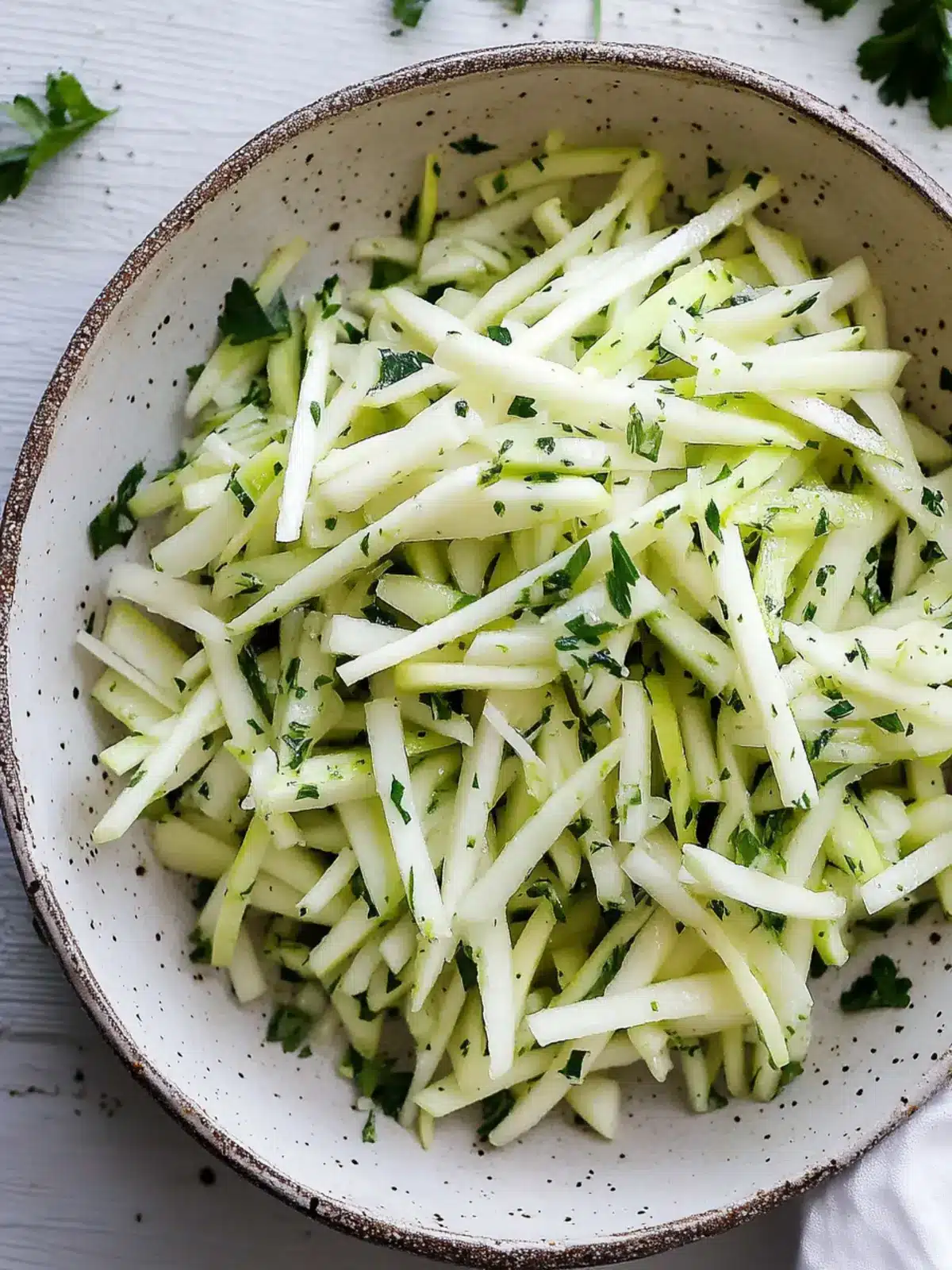 Crisp Jicama and Green Apple Slaw: A Flavorful Health Boost 2 Jicama and Green Apple Slaw