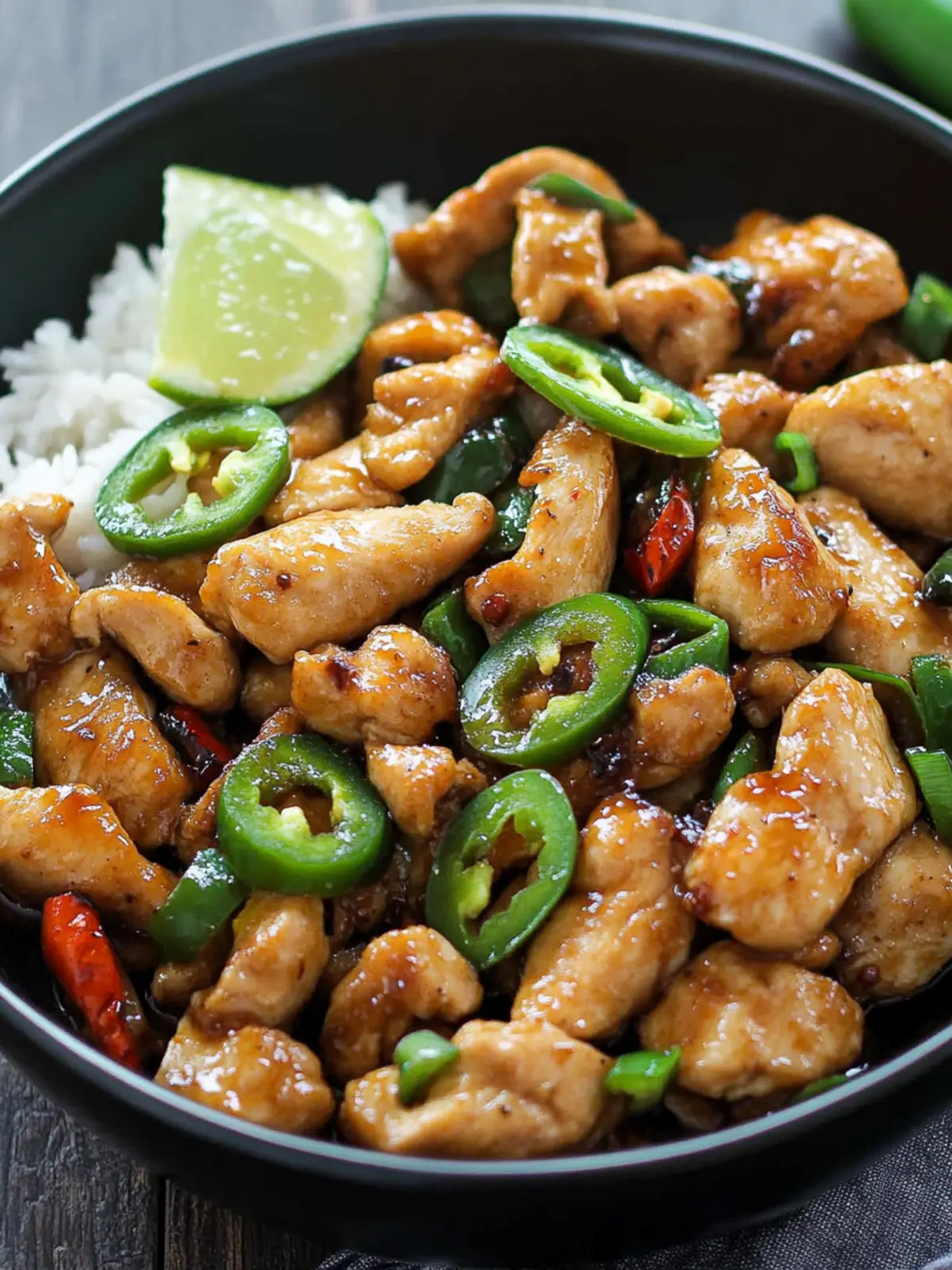 Sizzle Up Flavor with Asian Jalapeno Chicken Stir-Fry 5 Asian Jalapeno Chicken