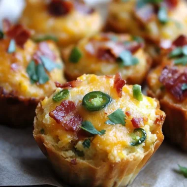 Cornbread Tamale Bites with Jalapeno, Cheese and Bacon Delight 9 Cornbread Tamale Bites with Jalapeno, Cheese and Bacon