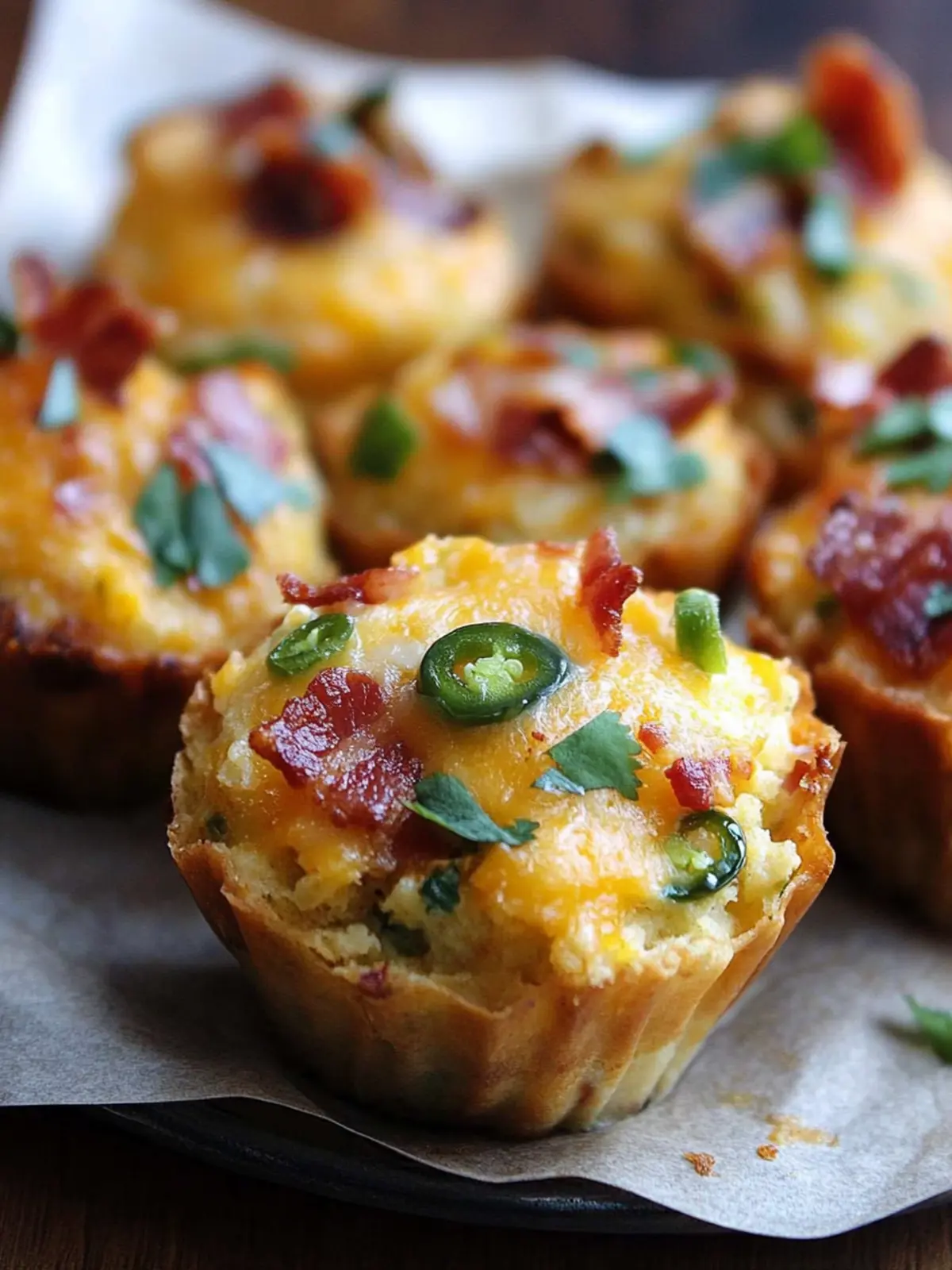 Cornbread Tamale Bites with Jalapeno, Cheese and Bacon Delight 5 Cornbread Tamale Bites with Jalapeno, Cheese and Bacon
