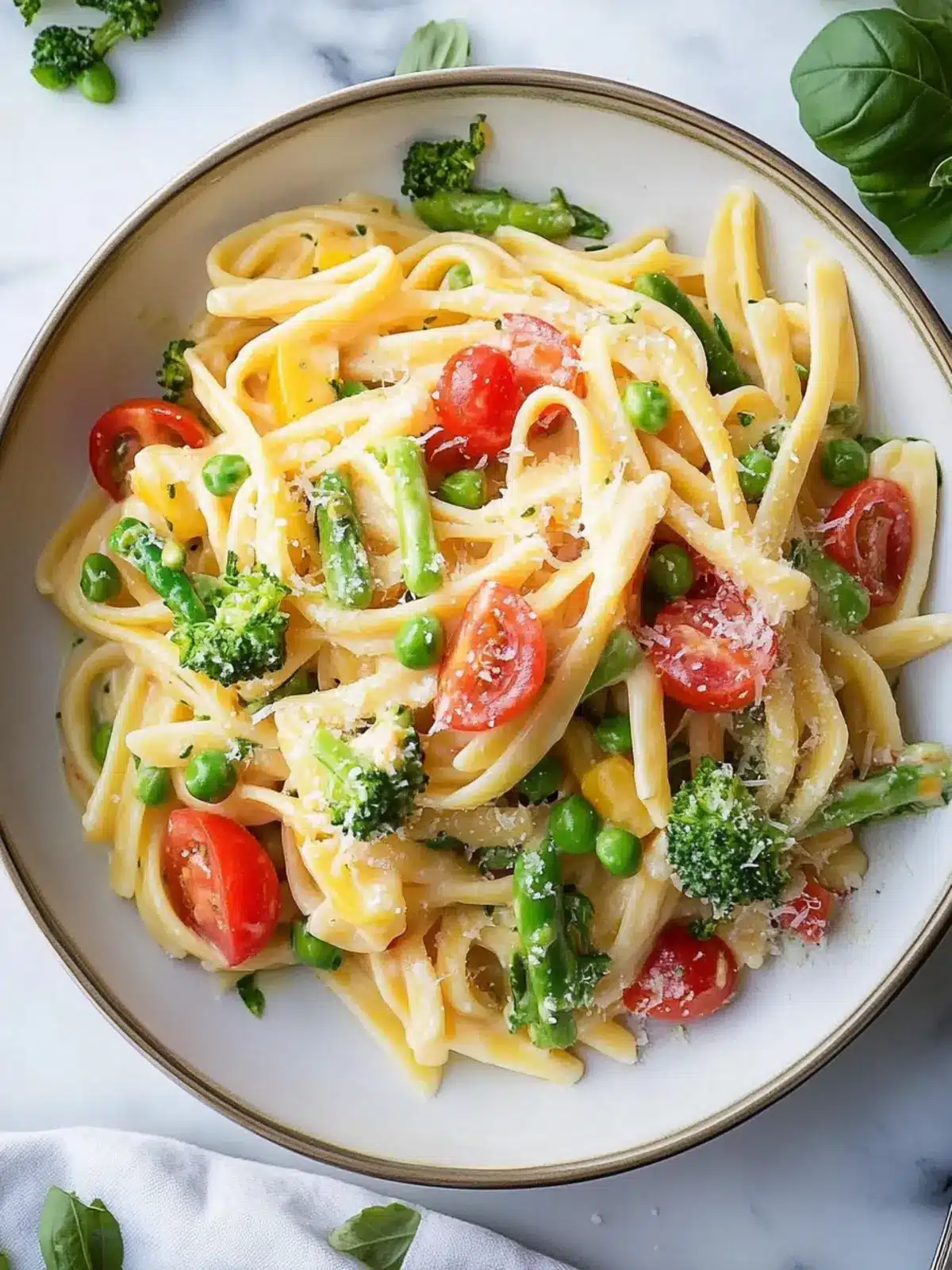Delicious Pasta Primavera: Vibrant Veggies in Every Bite 4 Pasta Primavera