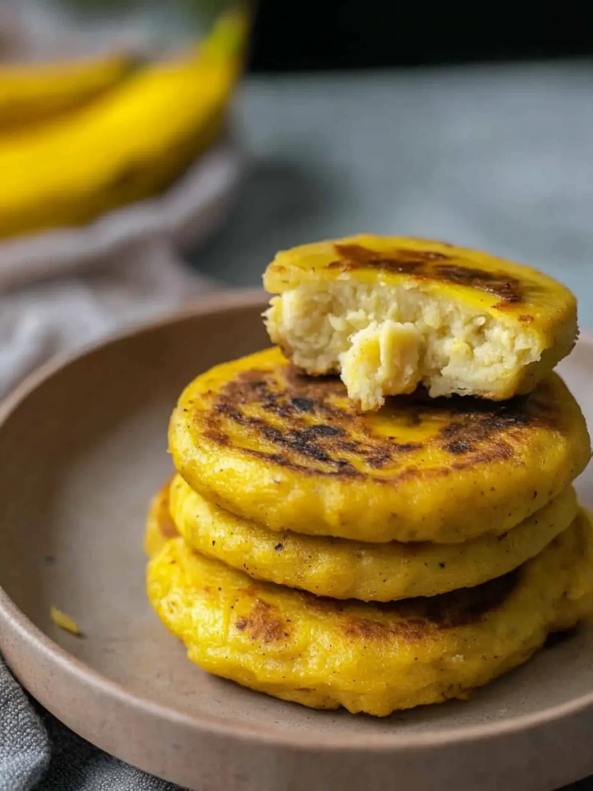 Plantain Arepas: Quick 4-Ingredient Delight for Breakfast 2 Plantain Arepas