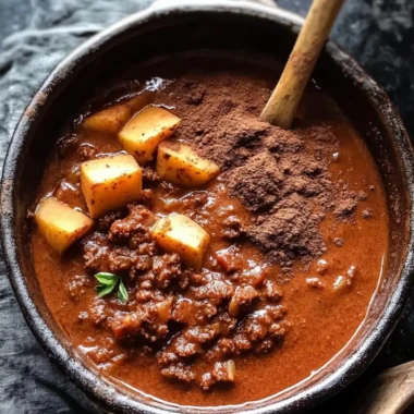 Coffee and Cocoa Powder Chili: A Unique Twist on Comfort Food 10 Coffee and Cocoa Powder Chili